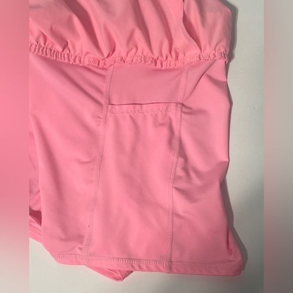 Zyia Active Neon Pink Flow Shorts Lined w Pockets & Drawstring Size S - Picture 5 of 5